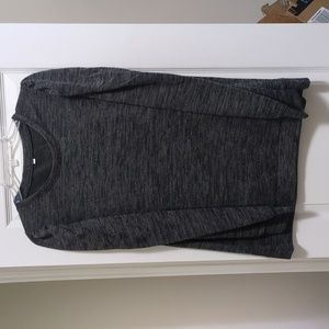 Women's Heather grey shirt size L